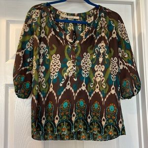 Gibson blouse great sleeves size small